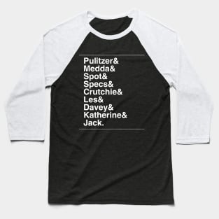 Newsies Characters Baseball T-Shirt